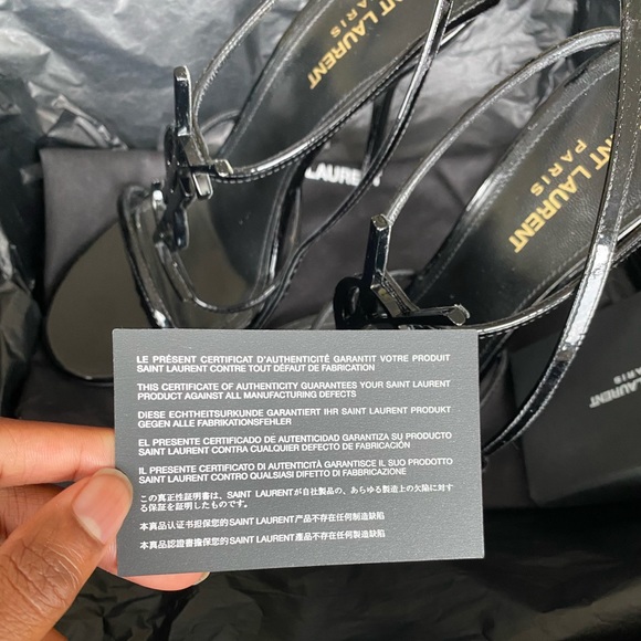 Saint Laurent Casandra Sandals side 38 - Picture 2 of 3